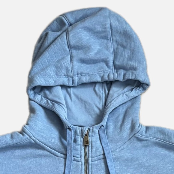 Sweaty Betty Coastal Blue Essentials Zip Through Hoodie Size XL - Picture 6 of 13